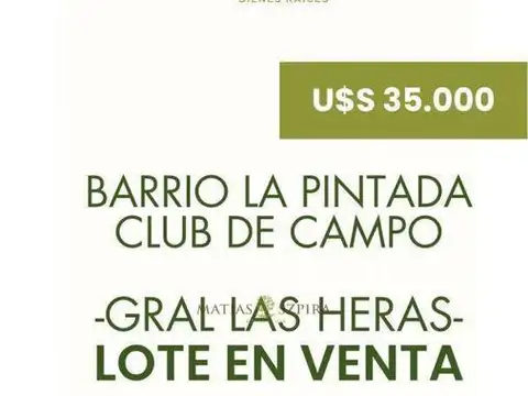 LOTES EN BARRIO CERRADO LAS HERAS