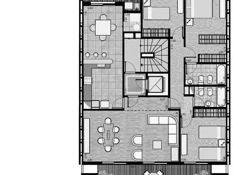 Departamento en Venta de 3 dormitorios