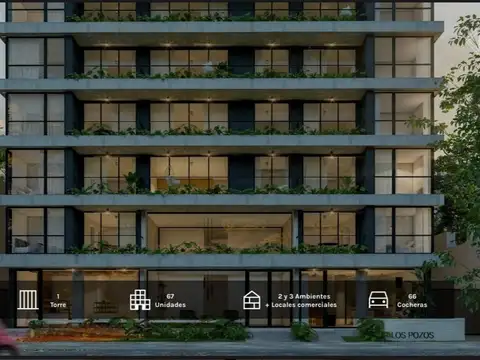 Departamento 3 ambientes con 1 baño