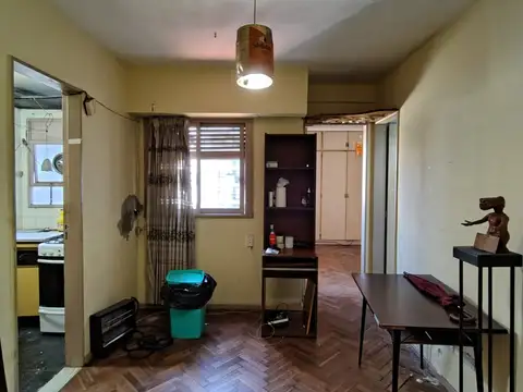 Departamento 2 ambientes con 1 baño