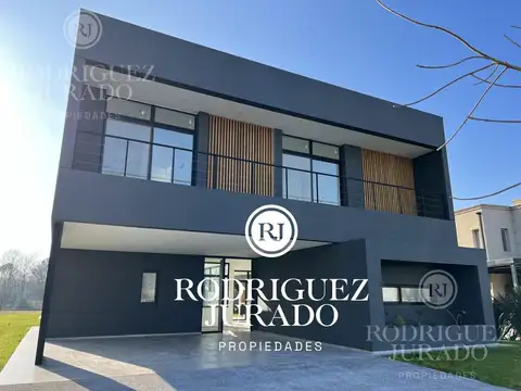 Casa De Diseño Con Lote A Espacio Verde - Haras Santa Maria