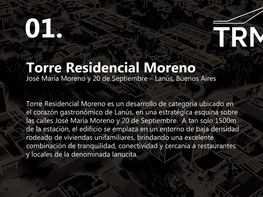 Proyecto en Pozo de Torre Premium - Lanús O en Lanus Oeste