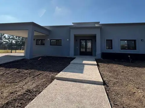 ADG. Casa a estrenar en Los Cardales, Barrio Monet