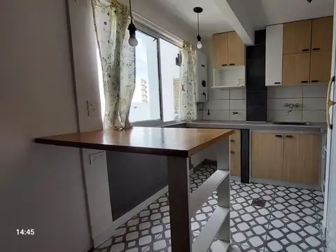 Departamento 2 ambientes con 1 baño