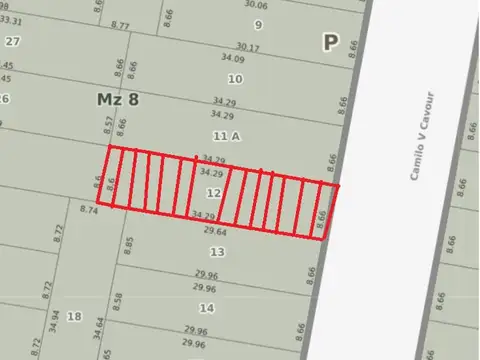Terreno en Venta en Lanus Oeste, USD 370.000