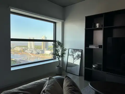ALQUILER DE DEPARTAMENTO 2 AMBIENTES AMOBLADO EN PUERTO MADERO - TORRE HUERGO 475