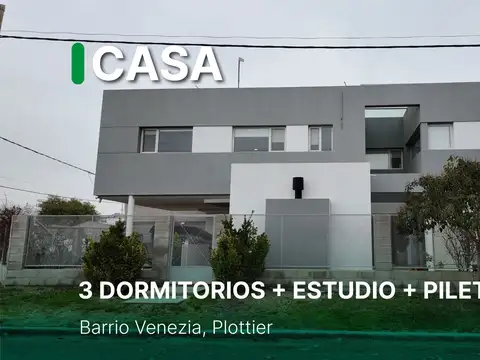 Alquiler casa gerencial con pileta Plottier