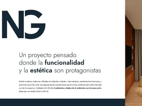 Departamento en Venta de 3 ambientes