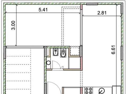 Departamento en Venta Apto profesional