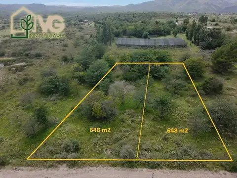 2 Terrenos contiguos en Santa Cecilia, Villa Giardino, Córdoba
