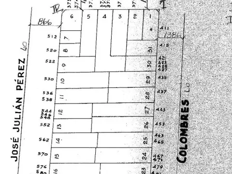 Terreno en Venta en Almagro, USD 845.000