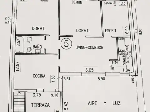 Depto Tipo Casa en Venta en Villa Urquiza, USD 190.000