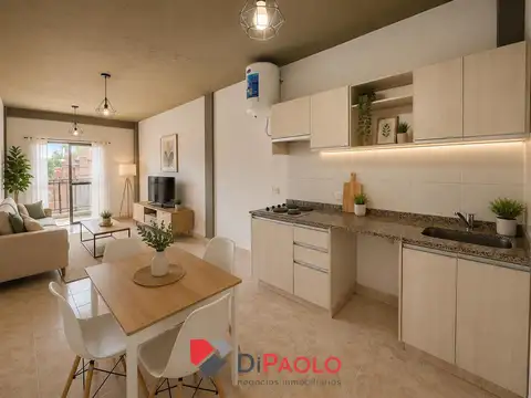 Departamento en Venta de 1 dormitorio