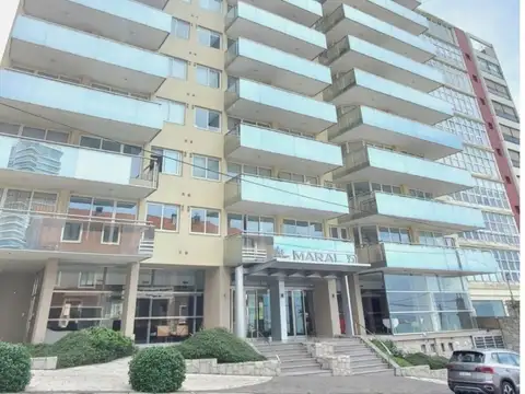 Depto 3 amb c/ coch vista al mar - amenities y seguridad