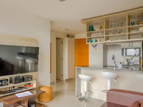 Departamento 2 ambientes con 1 baño