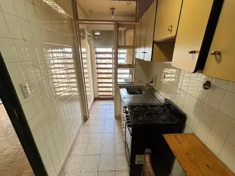 Departamento 2 ambientes con 2 baños