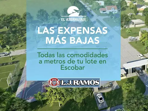 Terreno en  Nuevo Barrio semi - cerrado El Aterrizaje