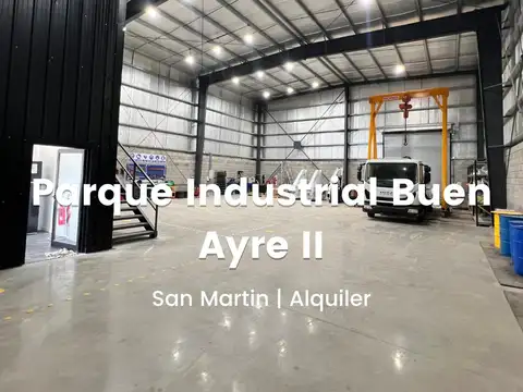 Depósito en alquiler de 413 m2 en General San Martin a estrenar