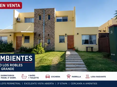 CASA EN VENTA 4 AMBIENTES LOS ROBLES MONTE GRANDE