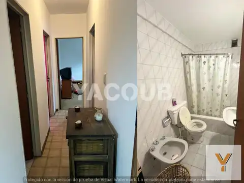 Departamento 4 ambientes con 1 baño
