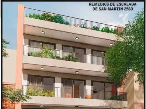 Depto Tipo Casa 2 ambientes con 1 baño