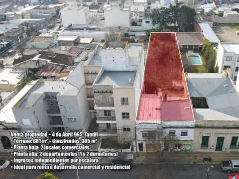 EN VENTA 2 DEPARTAMENTOS Y DOS LOCALES