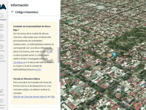 Terreno en Venta 1.864  mts Fondo