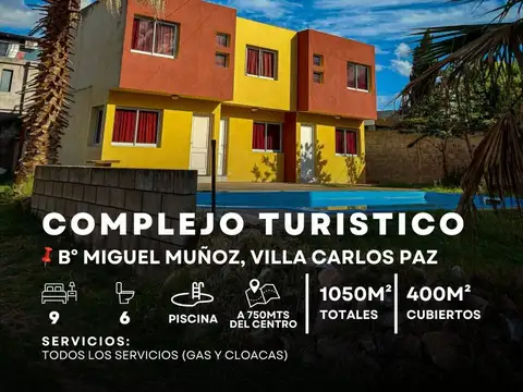 Complejo de 4 unidades en venta ubicado en Miguel Muñoz - Villa Carlos Paz