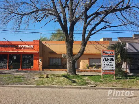 Casa y Local sobre Av. Urquiza. Inigualable ubicación. VILLA ELISA.  