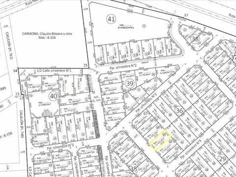 Terreno en Venta de 502,0 m2