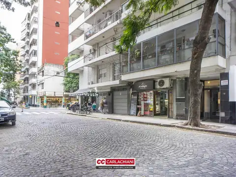 Departamento monoambiente dividido con balcón terraza - Rosario zona río - Piso exclusivo