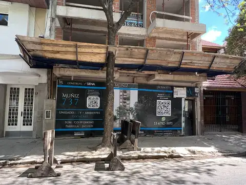 Departamento Monoambiente con 1 baño