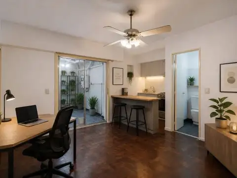 VENTA - MONOAMBIENTE - PATIO - APTO PROFESIONAL - APTO CRÉDITO - ALMAGRO