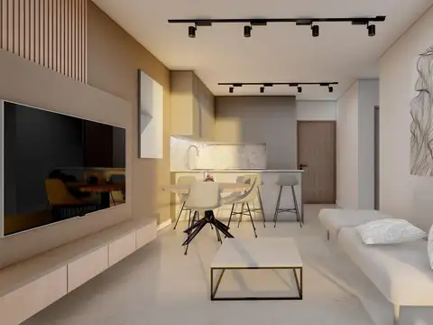 Departamento Monoambiente con 1 baño