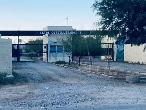 lotes en venta sobre ruta 34 a metros de ruta 40 en lavalle mendoza en barrio Altos Cordilleranos...