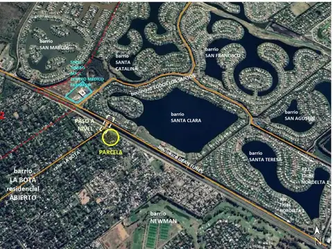 5000m2 construibles,lote de 2500m2 a  usd 900.000.- 