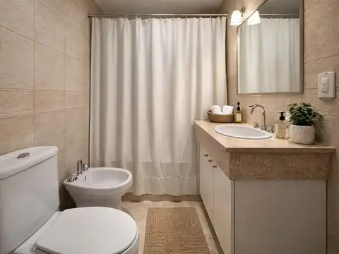Departamento 2 ambientes con 1 baño