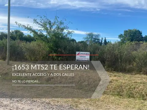 Terreno en 20 De Junio