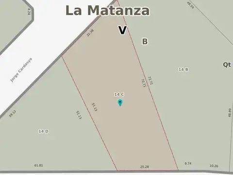 Terreno en 20 De Junio