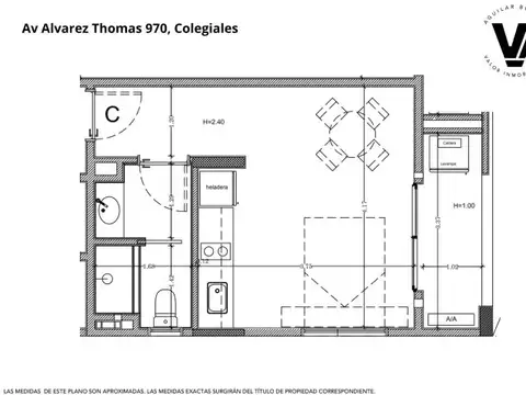 Av Alvarez Thomas 900 , Piso 6