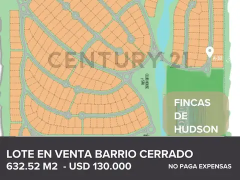 Terreno en Venta de 632,0 m2