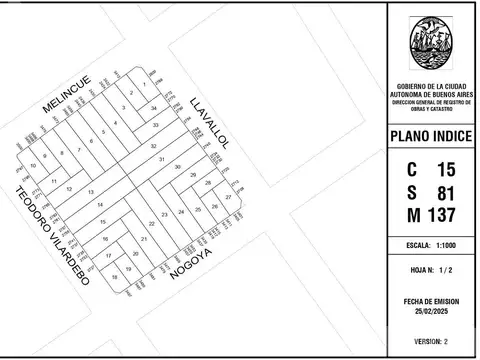 Terreno en Venta 26  mts Fondo