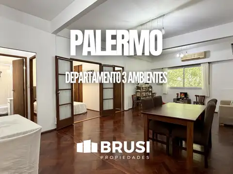 Departamento en venta 3 amb al frente zona Alto Palermo