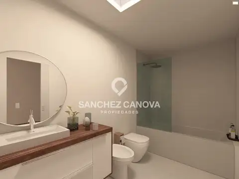 Departamento Monoambiente con 1 baño