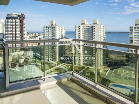 Departamento de 2 dormitorios en venta en torre premium. Playa Brava , Punta del este
