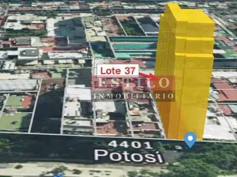 Terreno en Venta 9  mts Frente