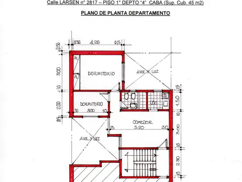 Departamento en Alquiler de 3 ambientes