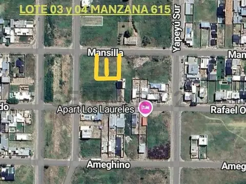 Terreno en Venta 30  mts Fondo
