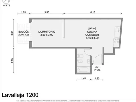 Lavalleja 1200, Piso 8