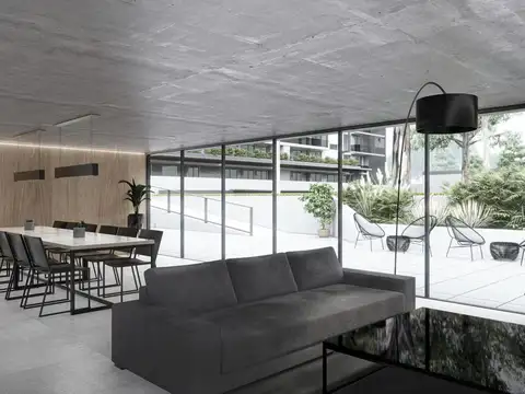 Departamento de 2 dormitorios con patio en Condominios Paddock